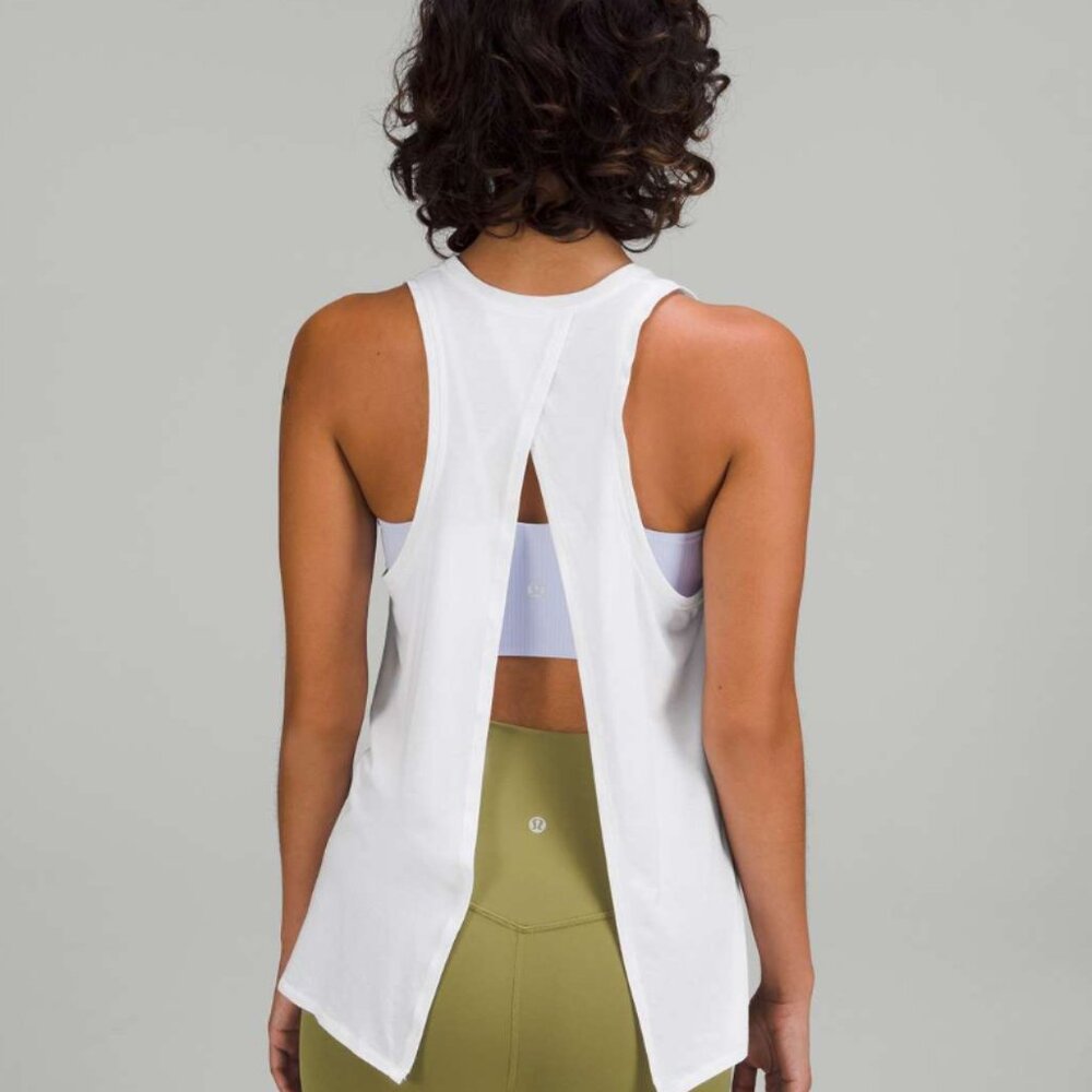 Lulu lemon All Tied Up Tank Top White